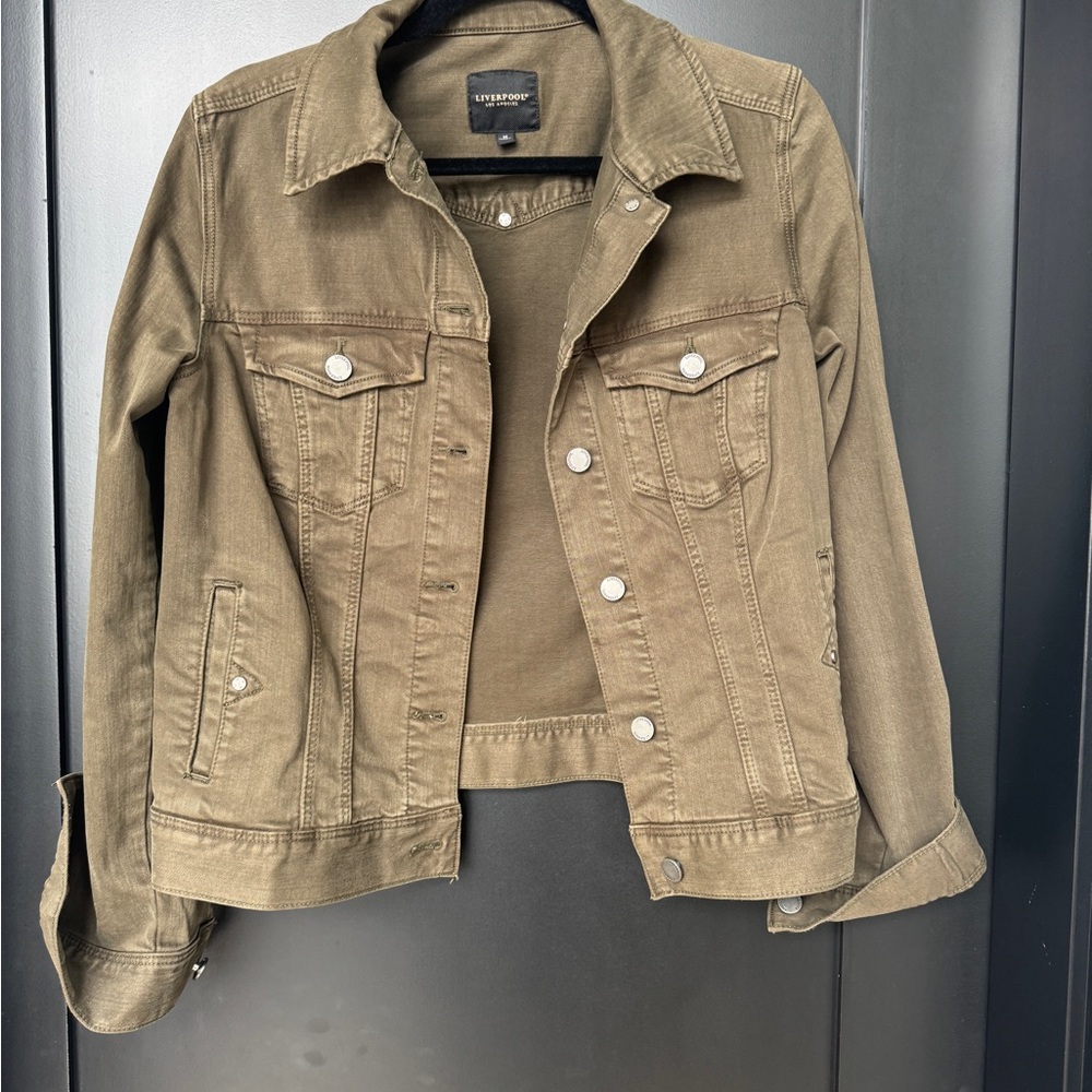 Levi's Olive Jean Jacket for Women